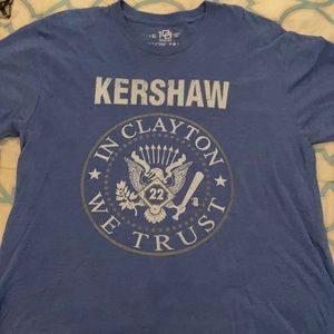 Clayton Kershaw Dodgers t-shirt